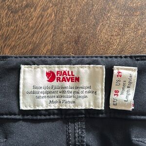 Abisko fjallraven woman pant size 29 US
